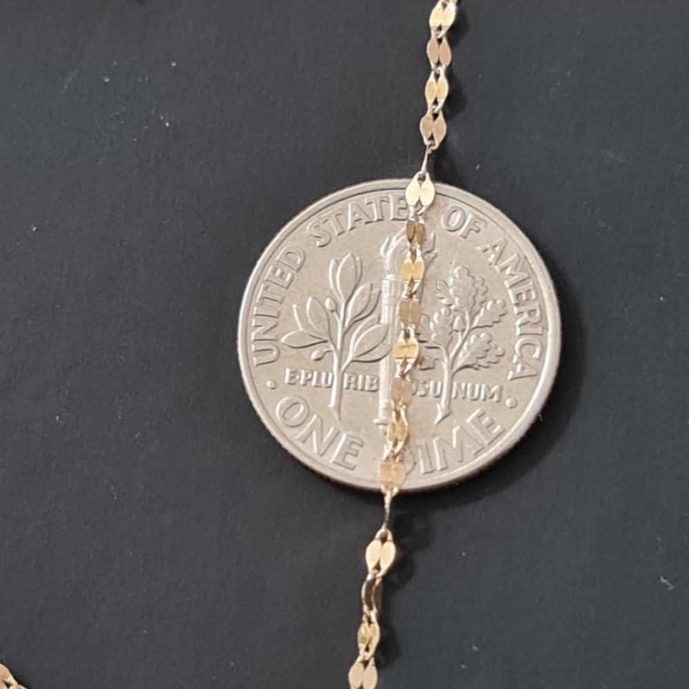 Chain / necklace / mirror design - Picture 5 of 13